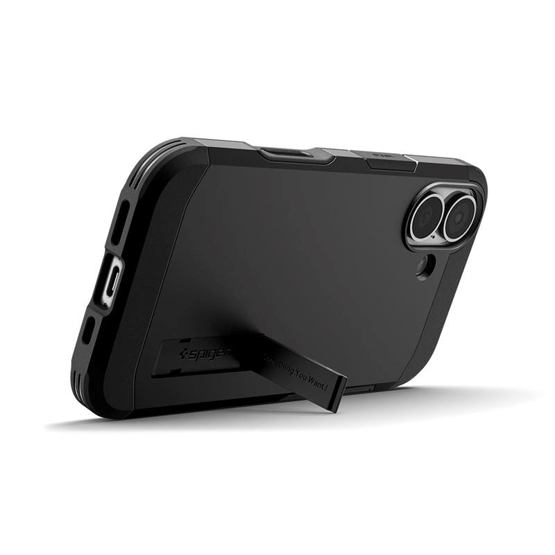 iPhone 17 Spigen Tough Armor T Deksel - MagSafe Kompatibel - Svart