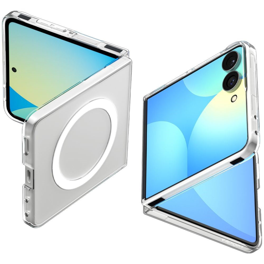 Samsung Galaxy Z Flip8 Spigen Air Skin Deksel - MagSafe Kompatibel - Gjennomsiktig