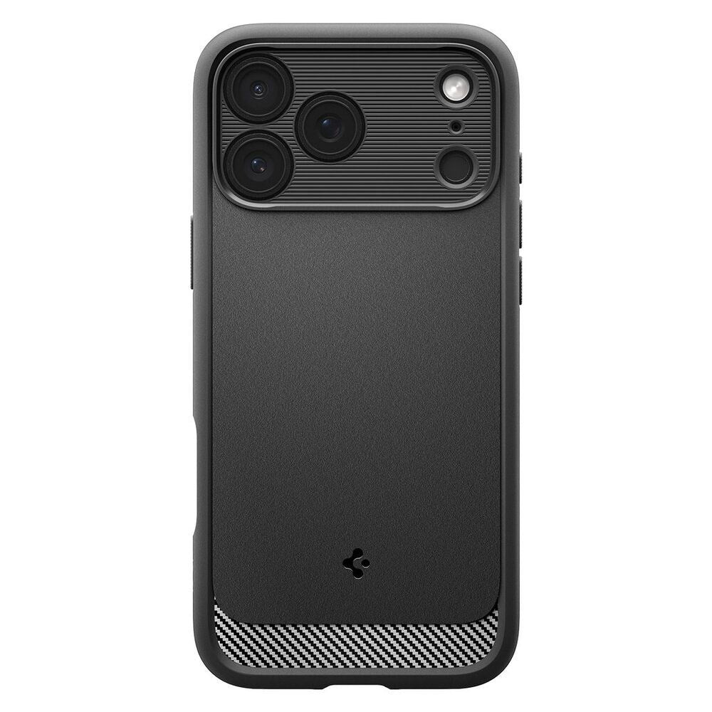 iPhone 18 Pro / 17 Pro Spigen Rugged Armor Deksel - MagSafe Kompatibel - Svart