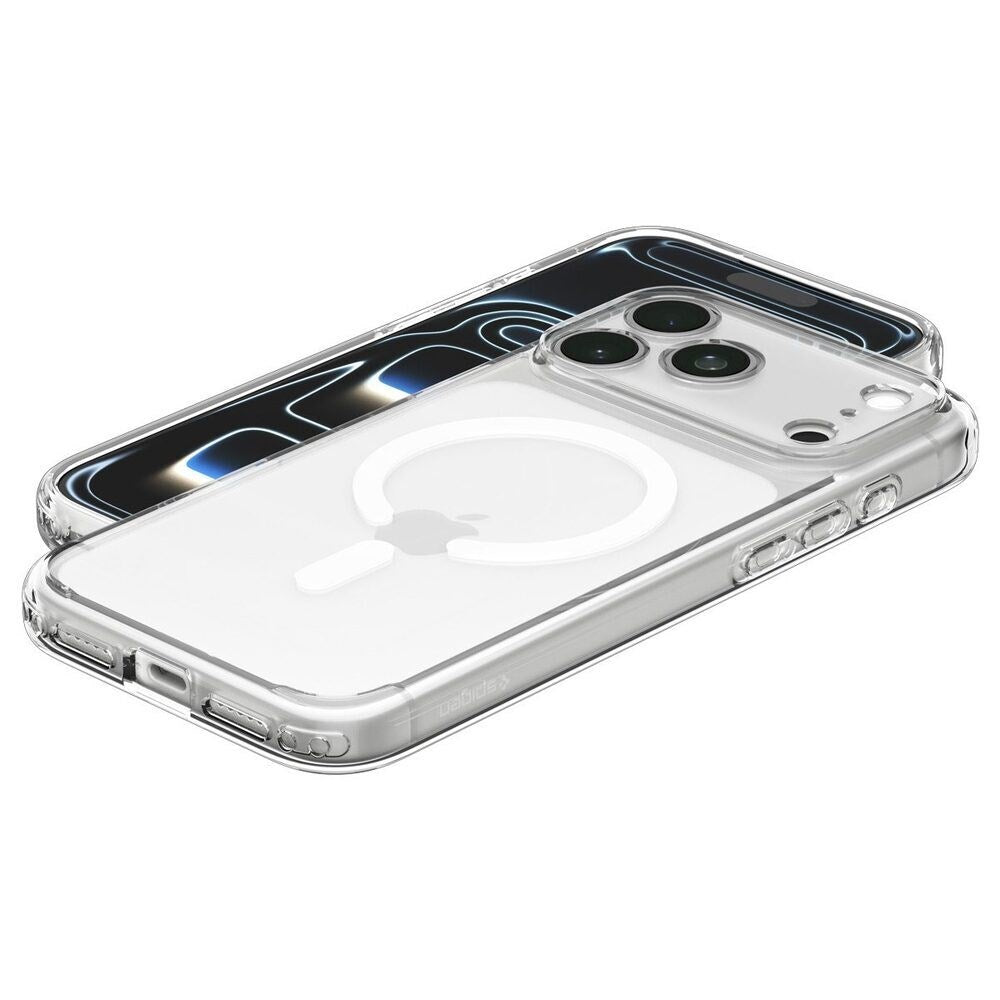 iPhone 18 Pro Max / 17 Pro Max Spigen Ultra Hybrid Deksel - MagSafe Kompatibel - Gjennomsiktig / Hvit
