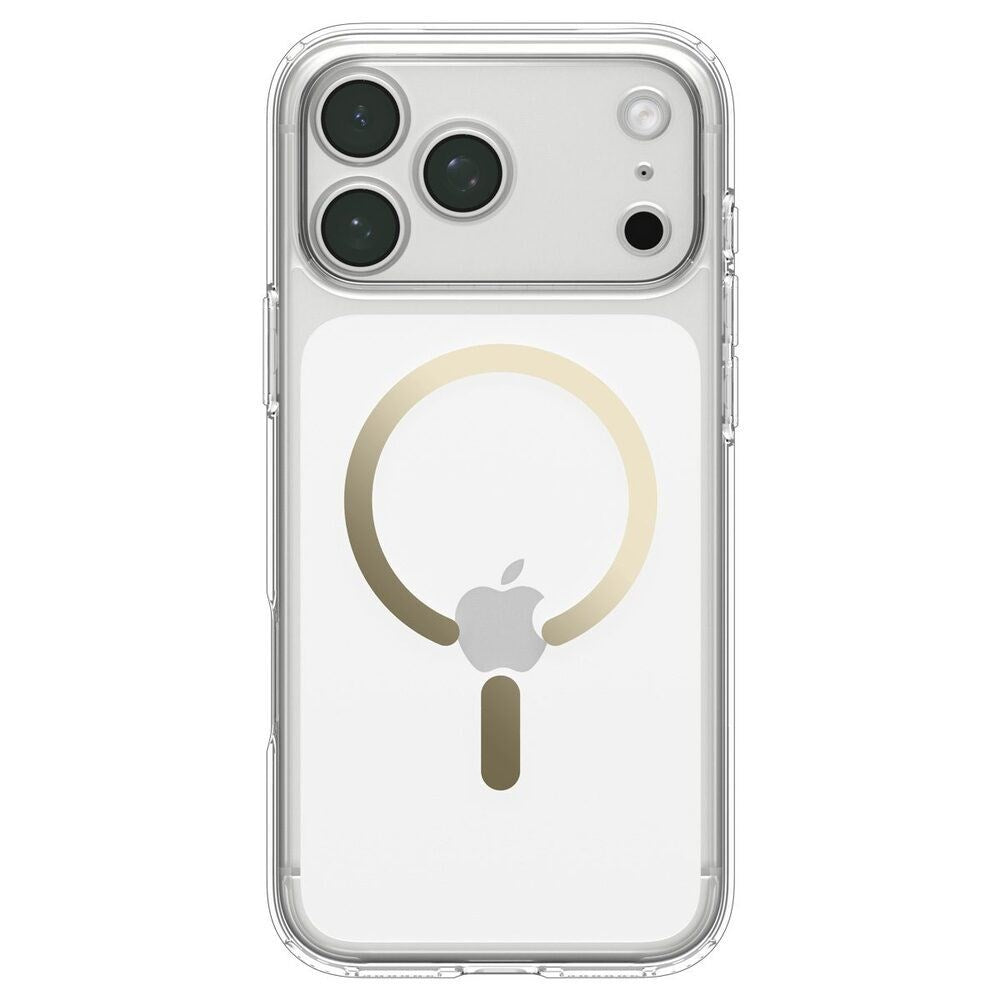 iPhone 18 Pro Max / 17 Pro Max Spigen Ultra Hybrid Deksel - MagSafe Kompatibel - Gjennomsiktig / Gull