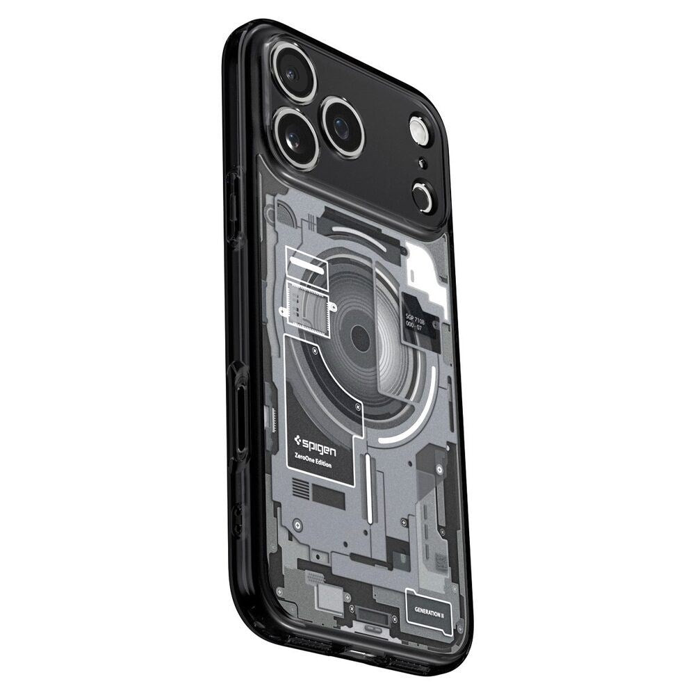 iPhone 18 Pro Max / 17 Pro Max Spigen Ultra Hybrid Deksel - MagSafe Kompatibel - Gjennomsiktig / Svart