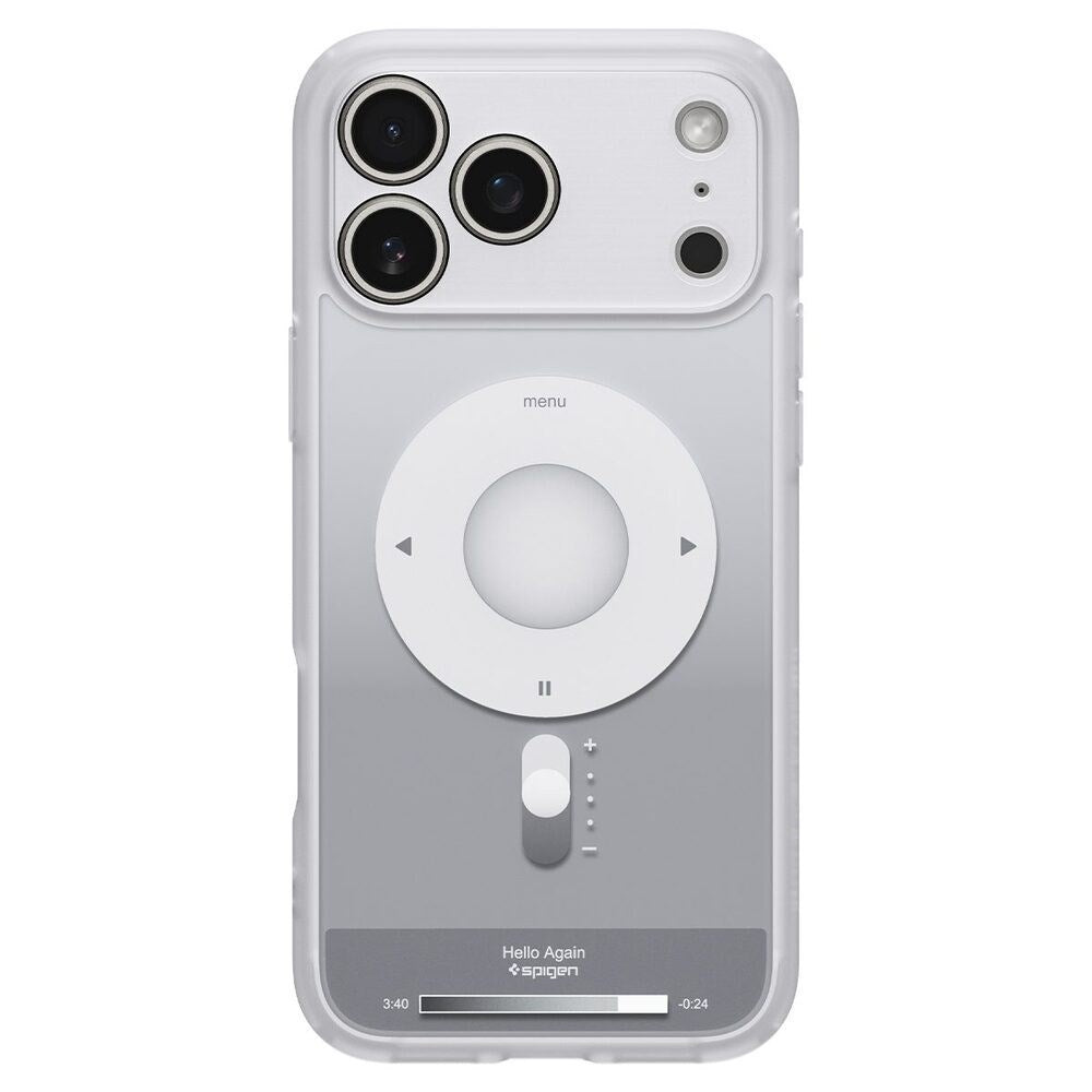 iPhone 18 Pro / 17 Pro Spigen Ultra Hybrid Deksel - MagSafe Kompatibel - Sølv