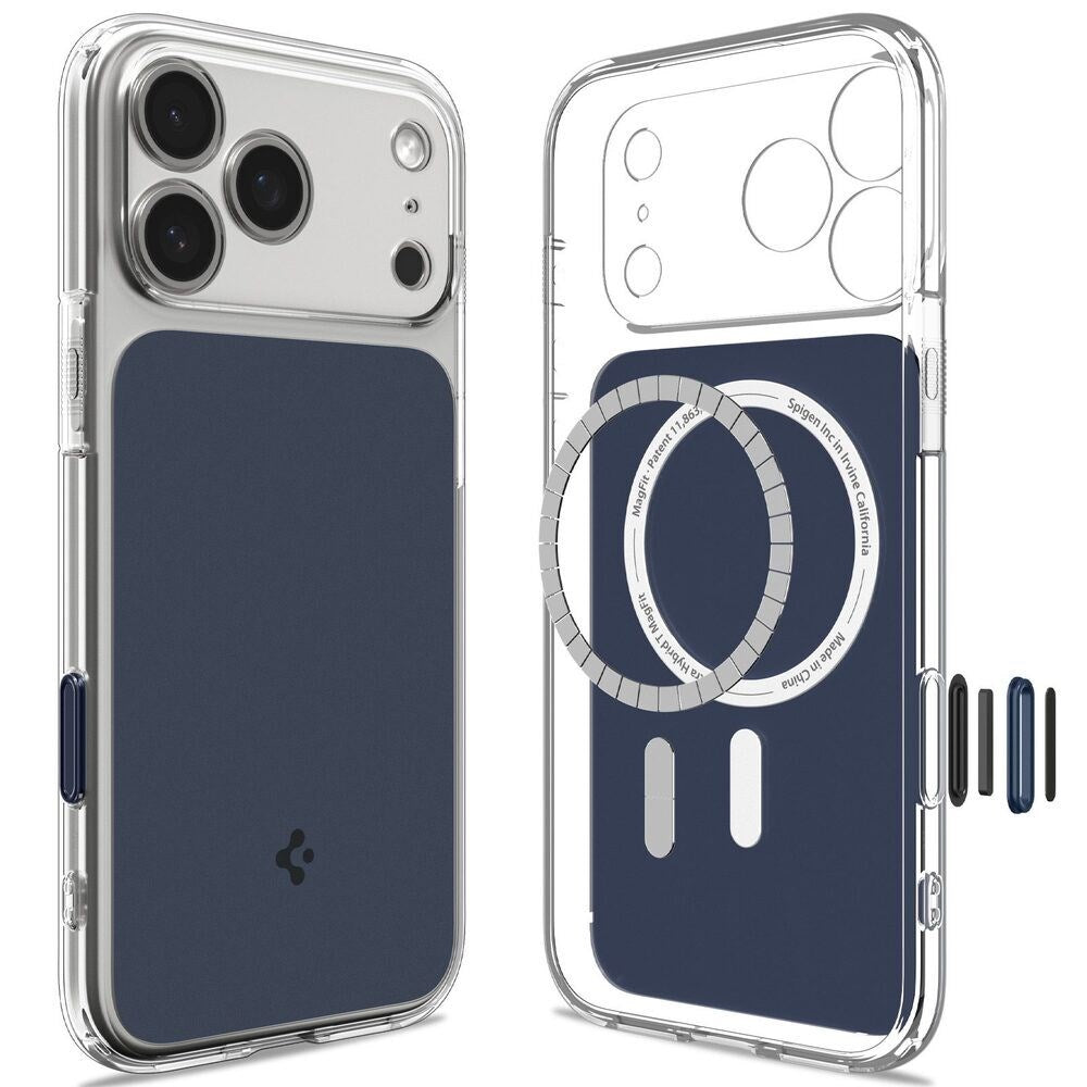 iPhone 18 Pro Max / 17 Pro Max Spigen Ultra Hybrid T Deksel - MagSafe Kompatibel - Blå