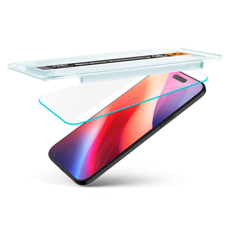 iPhone Air Spigen Glass tR EZ Fit Pro HD Skjermbeskyttelsesglass - Gjennomsiktig