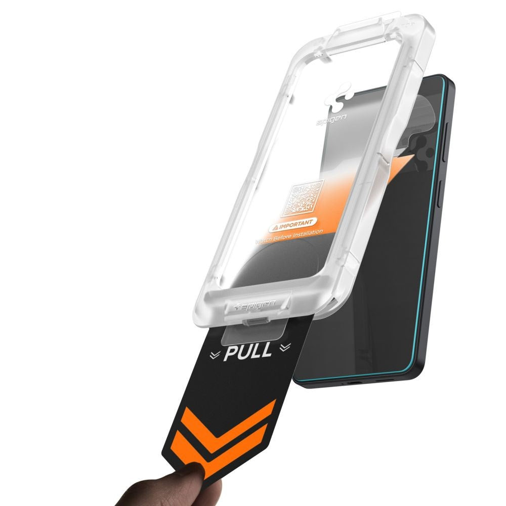 Samsung Galaxy S26 Spigen Glass tR EZ Fit Pro HD Skjermbeskyttelsesglass - 2 stk - Gjennomsiktig