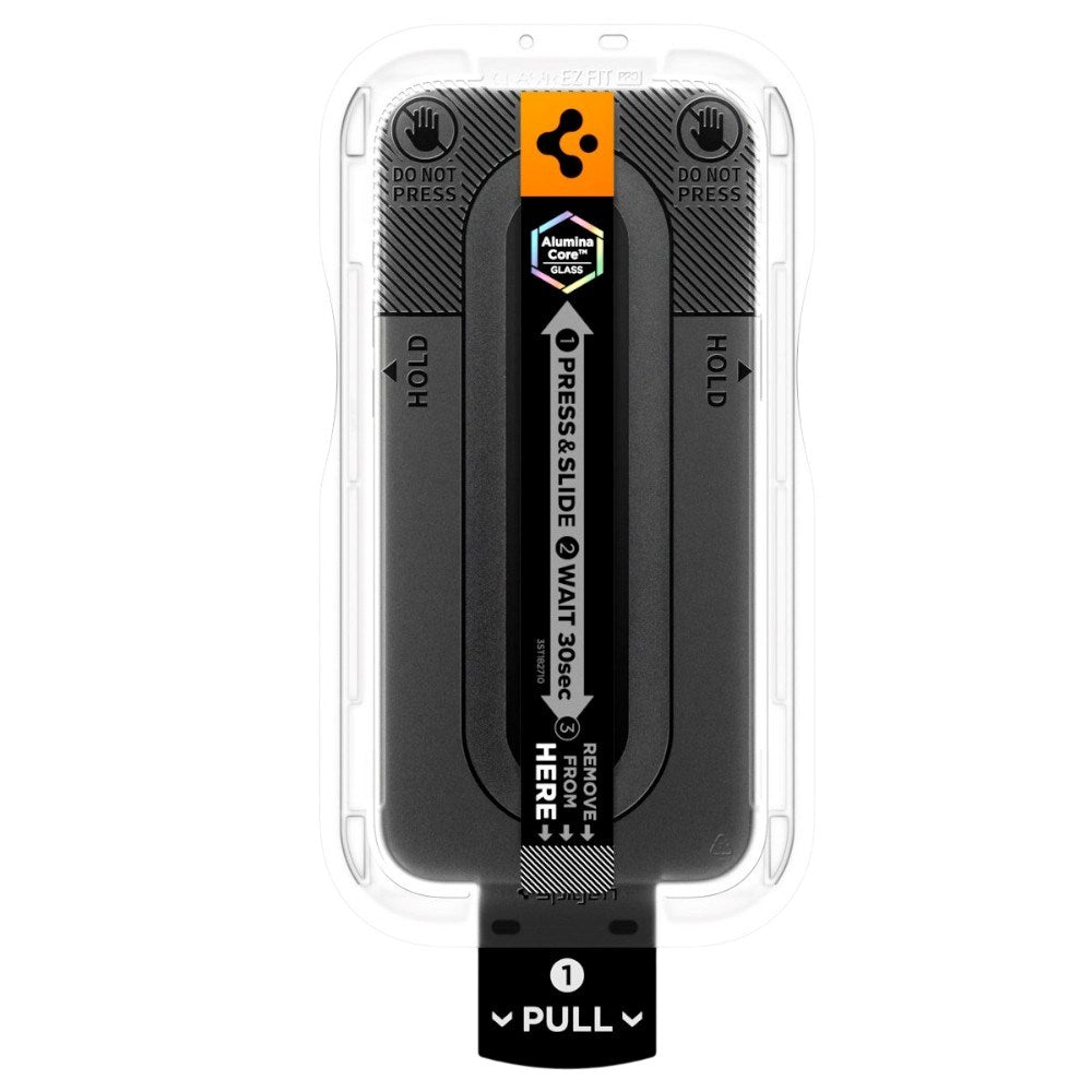 iPhone 18 Pro Max / 17 Pro Max Spigen Glass tR EZ Fit Pro HD Privacy Beskyttelsesglass - Gjennomsiktig