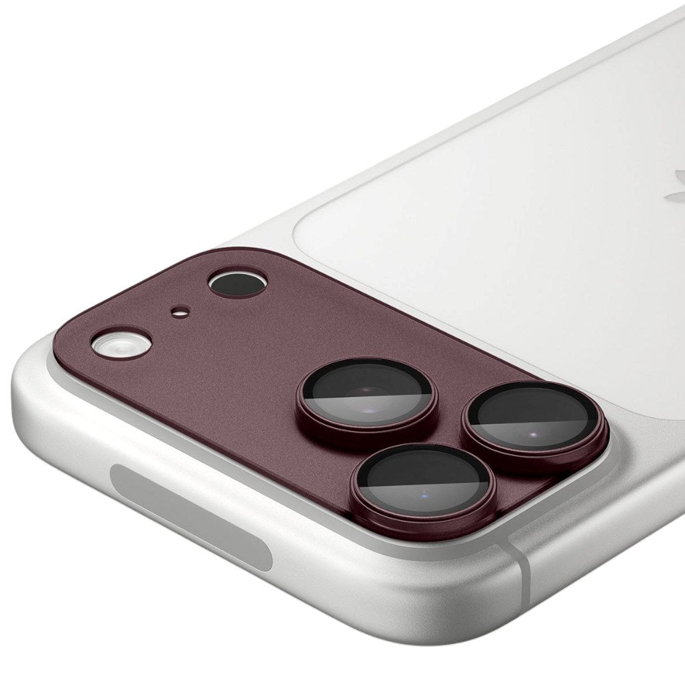 iPhone 18 Pro / 17 Pro Spigen Glass tR EZ Fit Optik Pro XL Kameralinsebeskyttelse - Lilla