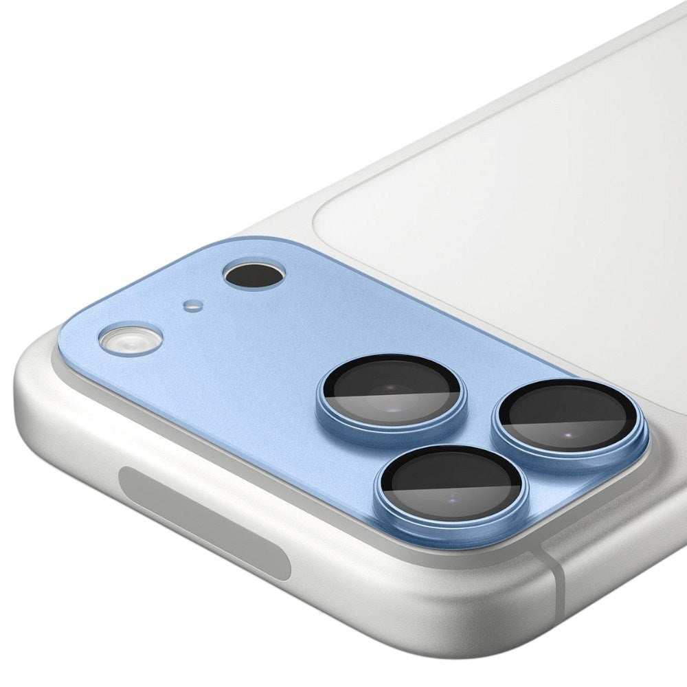 iPhone 18 Pro / 17 Pro Spigen Glass tR EZ Fit Optik Pro XL Kameralinsebeskyttelse - Blå