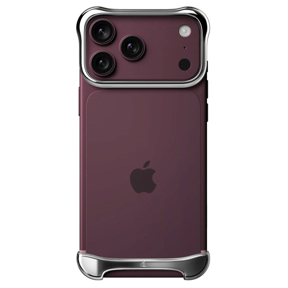 iPhone 18 Pro Arc Pulse Aluminum Bumper Deksel - Silver