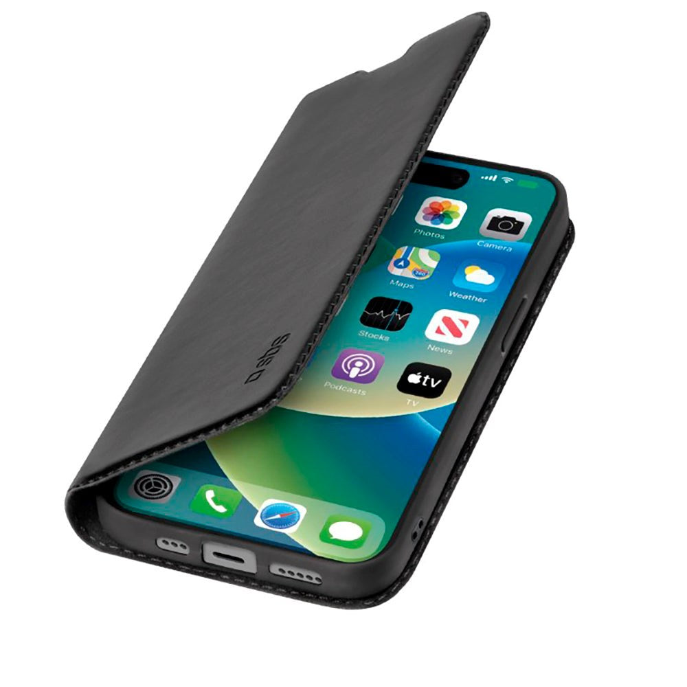 iPhone 15 SBS Wallet Lite Deksel - Svart