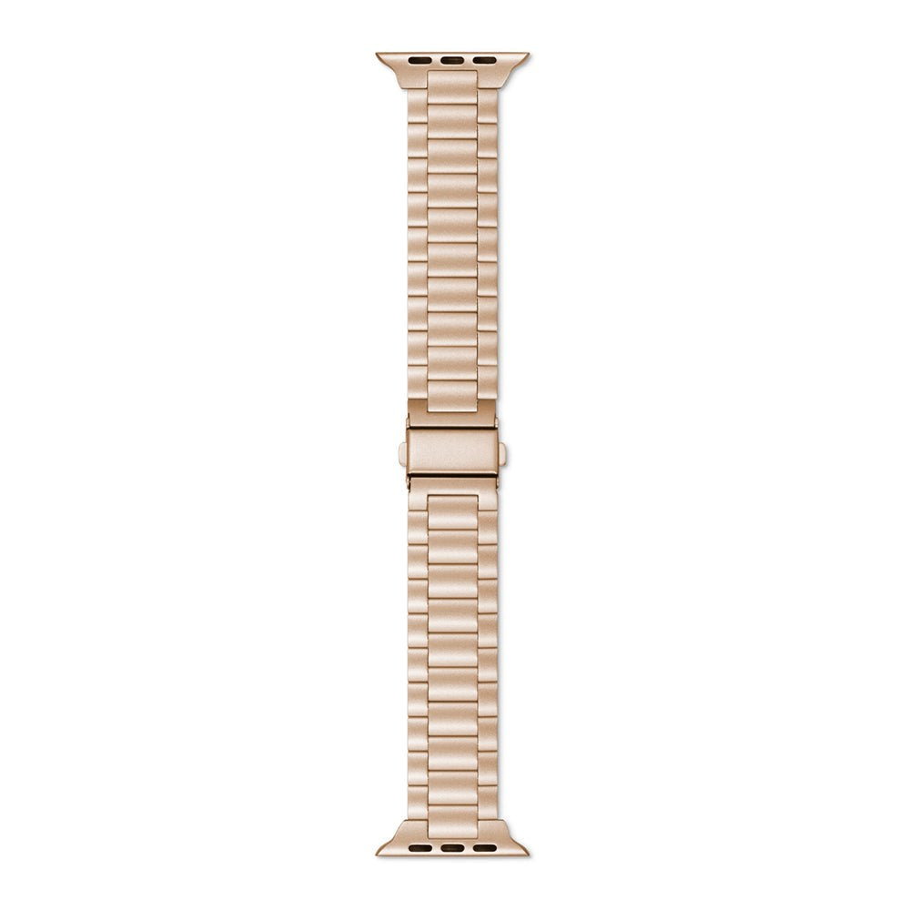 Apple Watch (42/44/SE/45/46/49mm) Epico Metall Rem - Starlight