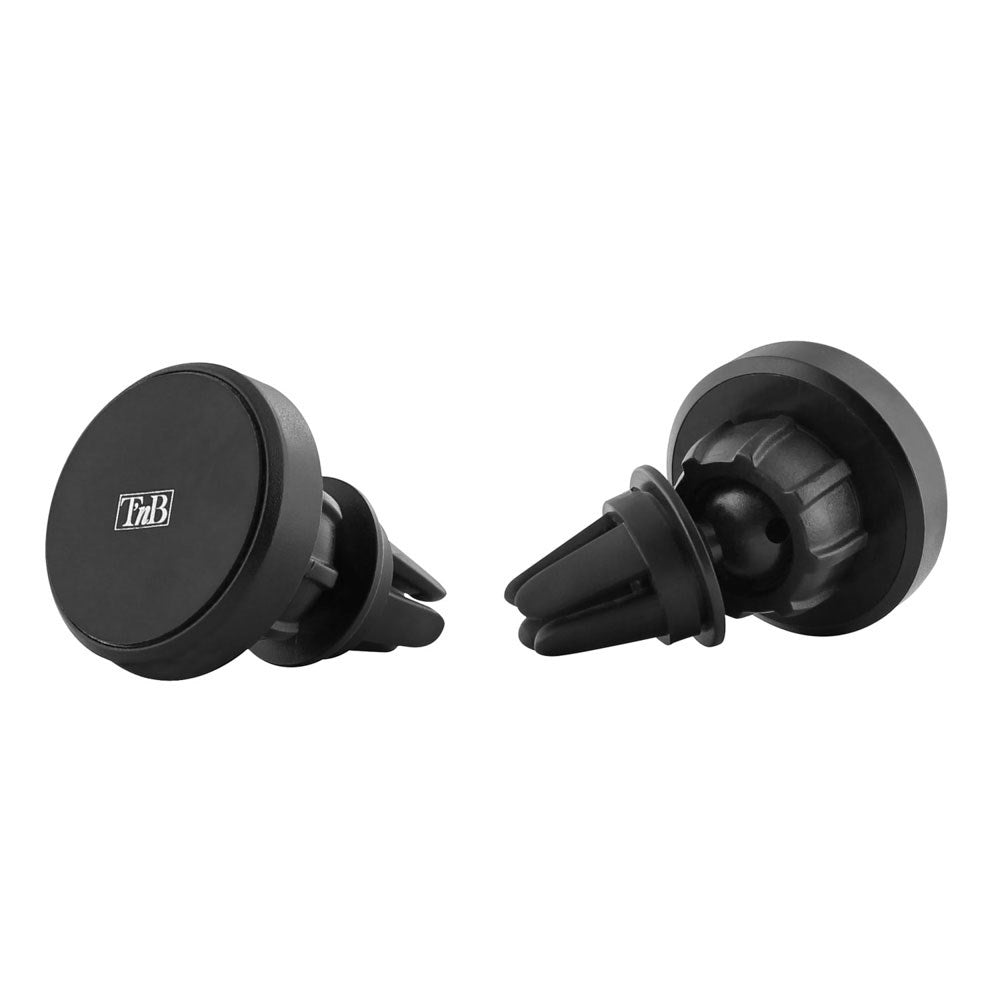 T'NB Roterbar Magnetisk Biltelefonholder for Klimaanlegg - Svart