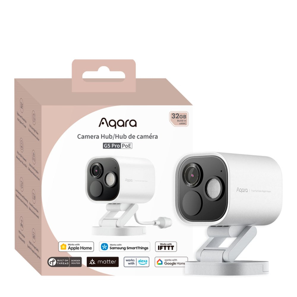 Aqara Camera Hub G5 Pro (PoE) - Hvit