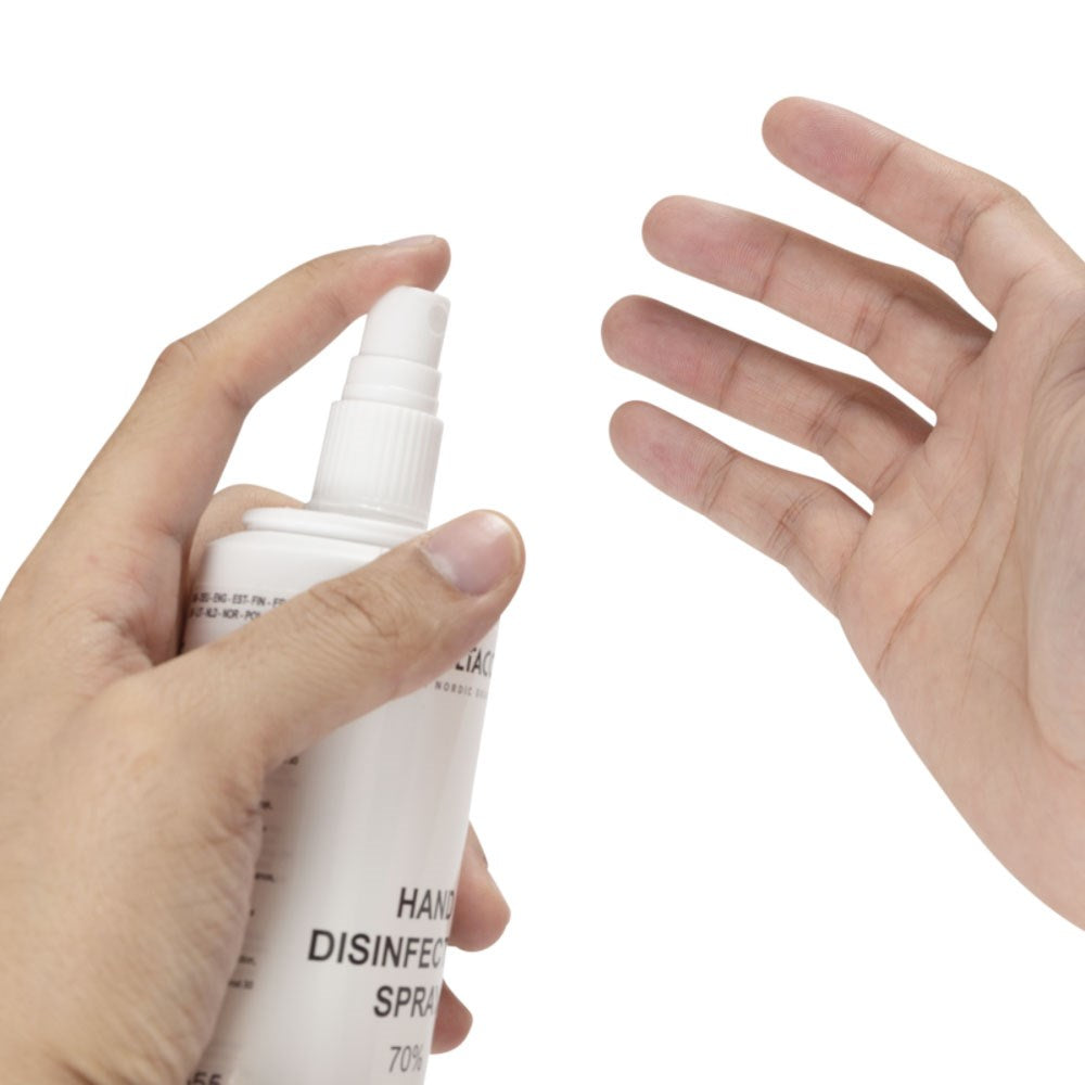 Deltaco Hånddesinfeksjonsspray - 250 ml - Hvit