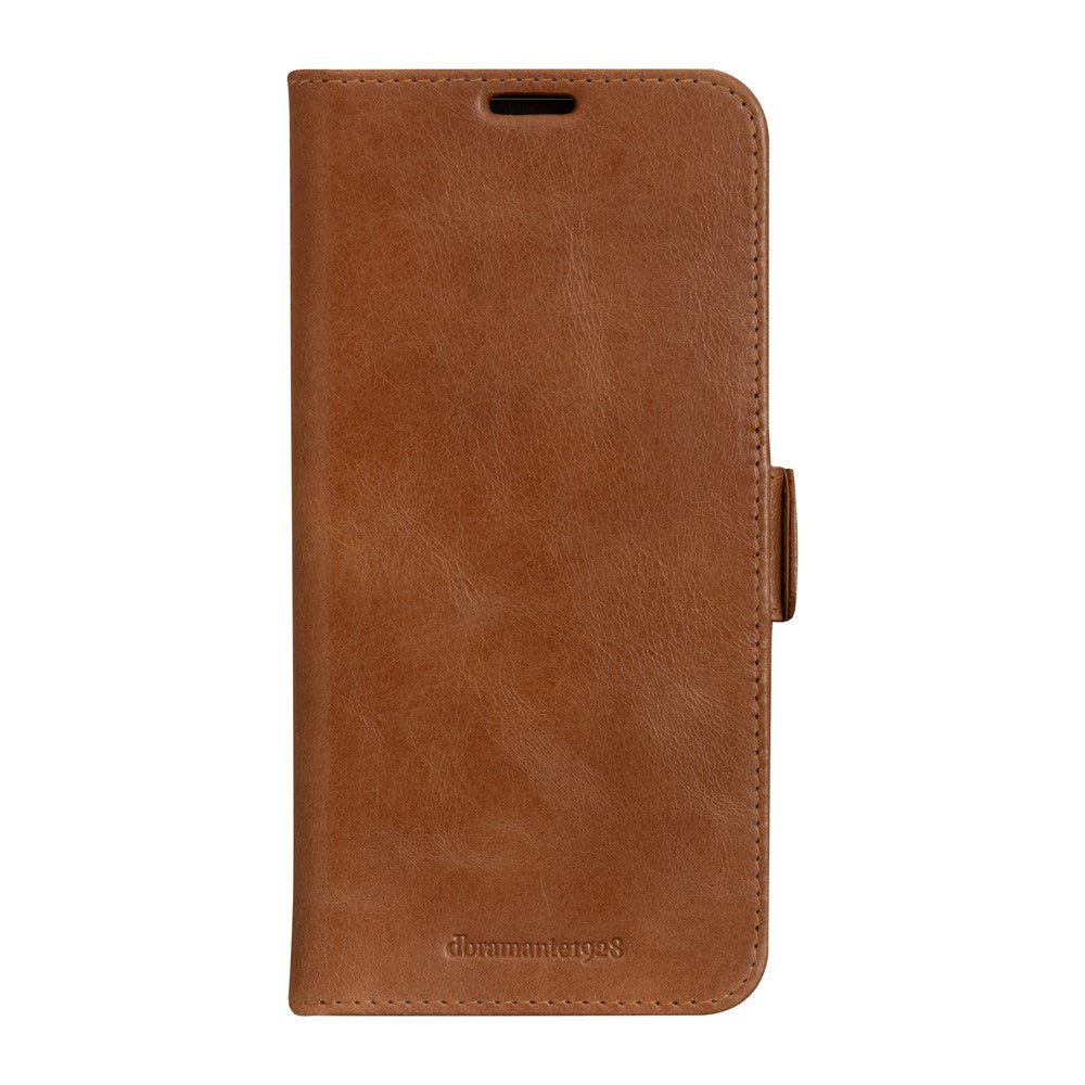 Samsung Galaxy A54 (5G) dbramante1928 Copenhagen Ekte Skinn Flip Deksel m. Lommebok - Tan