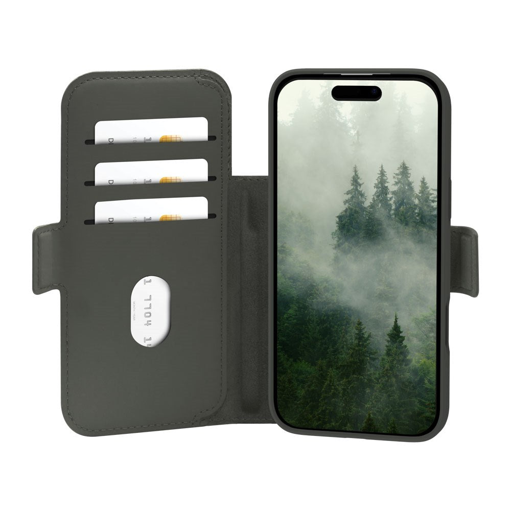 iPhone 18 Pro Max / 17 Pro Max dbramante1928 Copenhagen ICON Flip Deksel - Forest Shadow