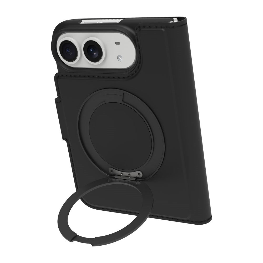 iPhone Duo dbramante1928 Copenhagen Kick ICON Flip Deksel - MagSafe Kompatibel - Midnight