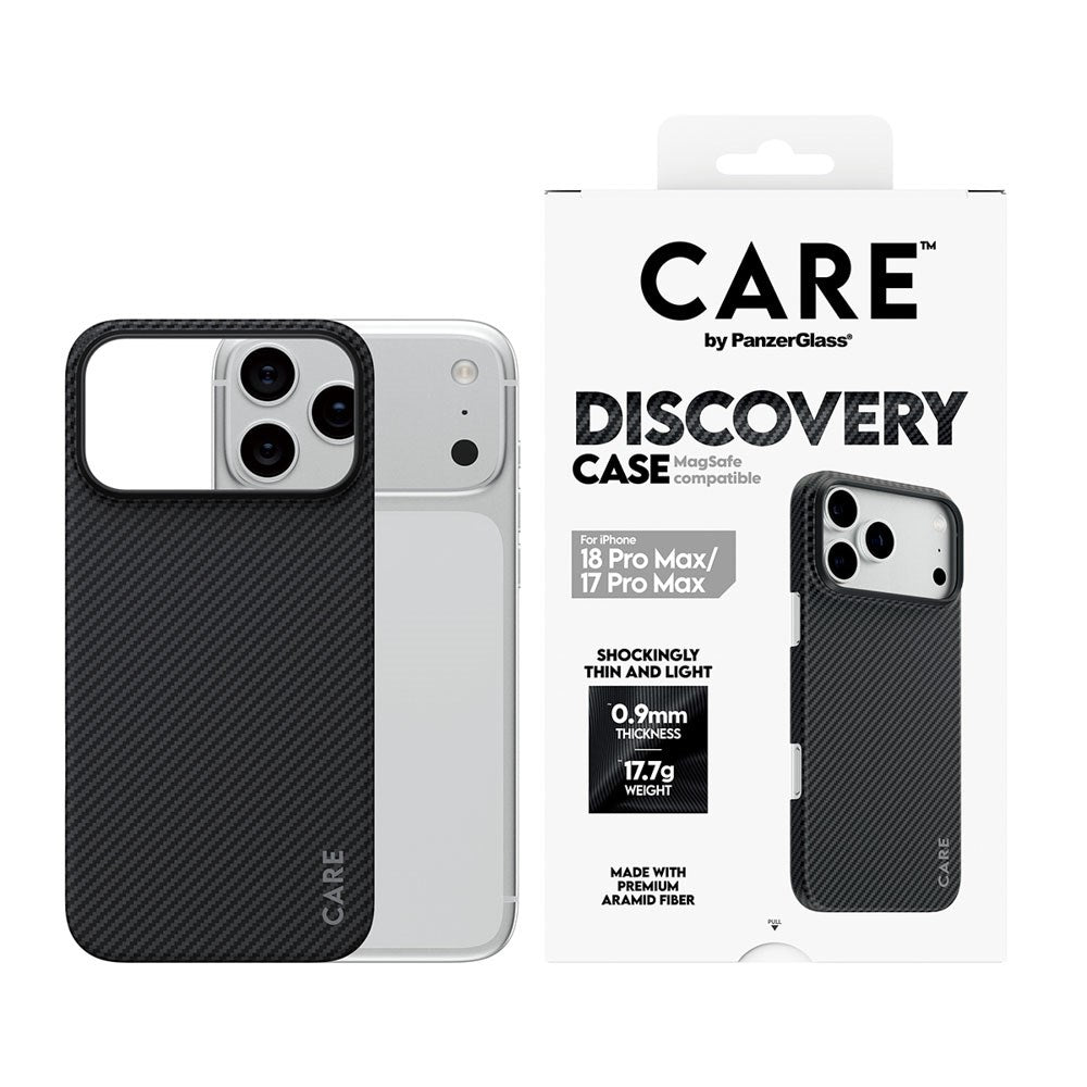 iPhone 18 Pro Max / 17 Pro Max CARE by PanzerGlass Crossfire Deksel - MagSafe Kompatibel - Svart
