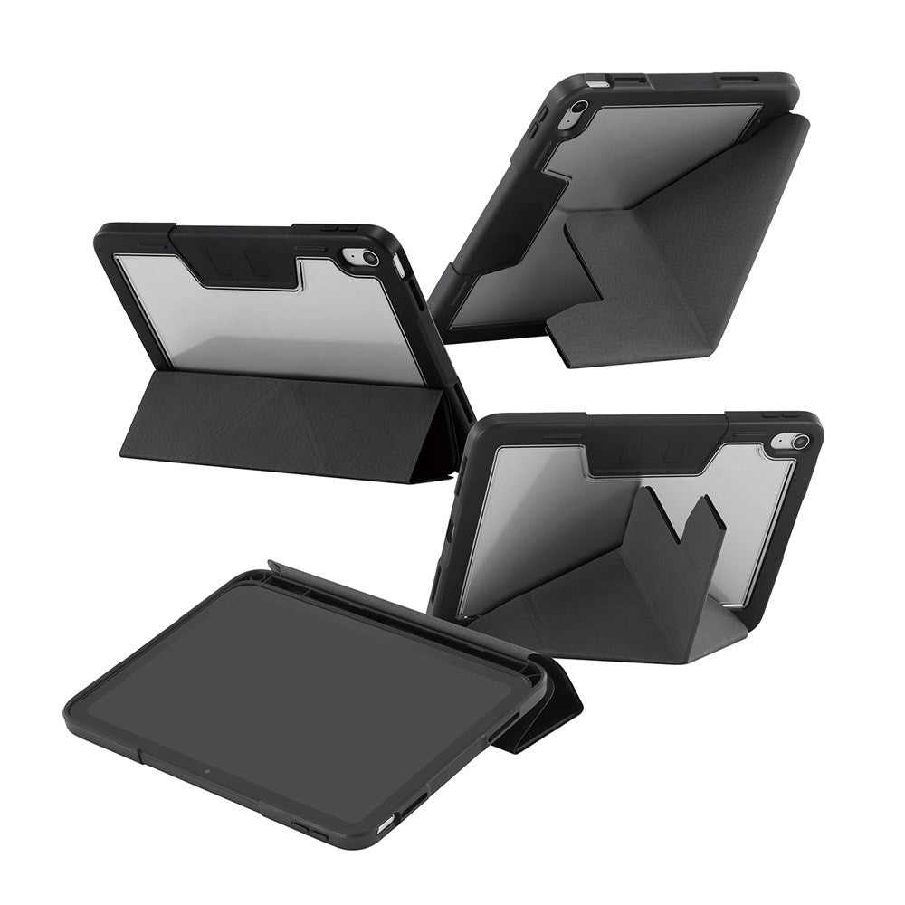 iPad 11" (2025) Care by PanzerGlass Essential Case - Stående Funksjon - Svart
