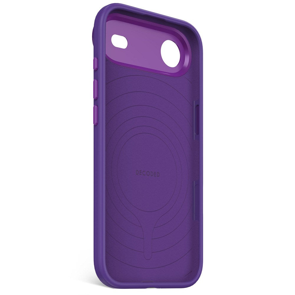 Decoded iPhone Air AntiMicrobial Silikon Deksel - MagSafe Kompatibel - Future Dusk