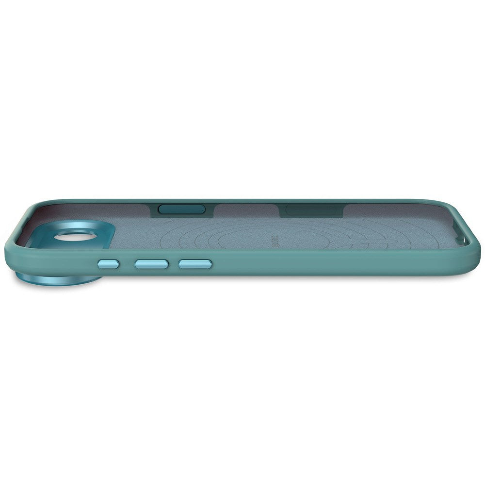 Decoded iPhone Air AntiMicrobial Silikon Deksel - MagSafe Kompatibel - Retro Blue