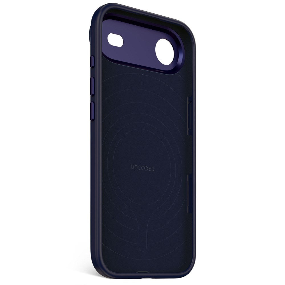Decoded iPhone Air AntiMicrobial Silikon Deksel - MagSafe Kompatibel - True Navy