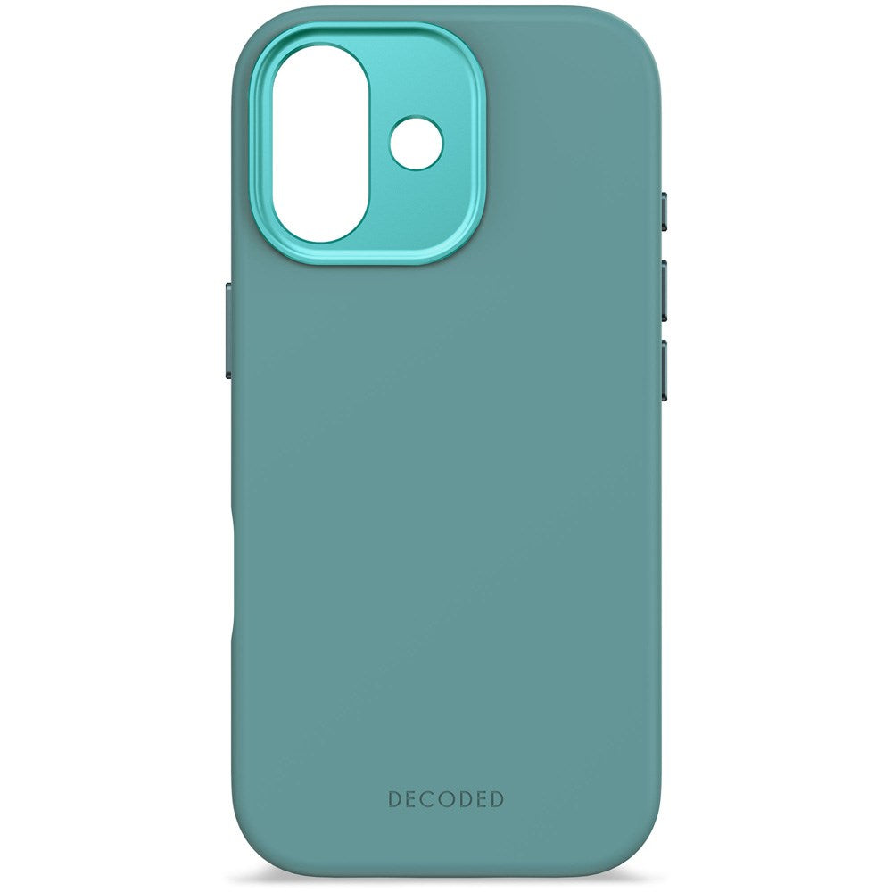 Decoded iPhone 17 AntiMicrobial Silikon Deksel - MagSafe Kompatibel - Retro Blue