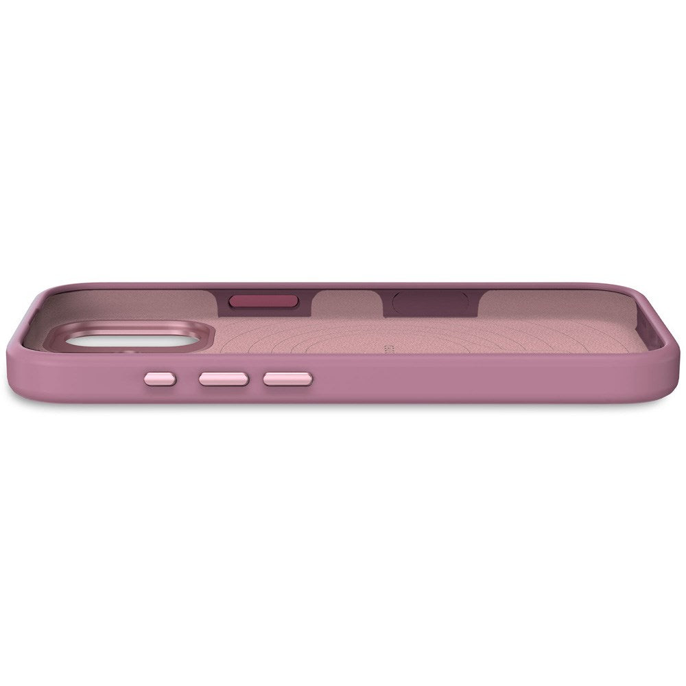 Decoded iPhone 17 AntiMicrobial Silikon Deksel - MagSafe Kompatibel - Rosette