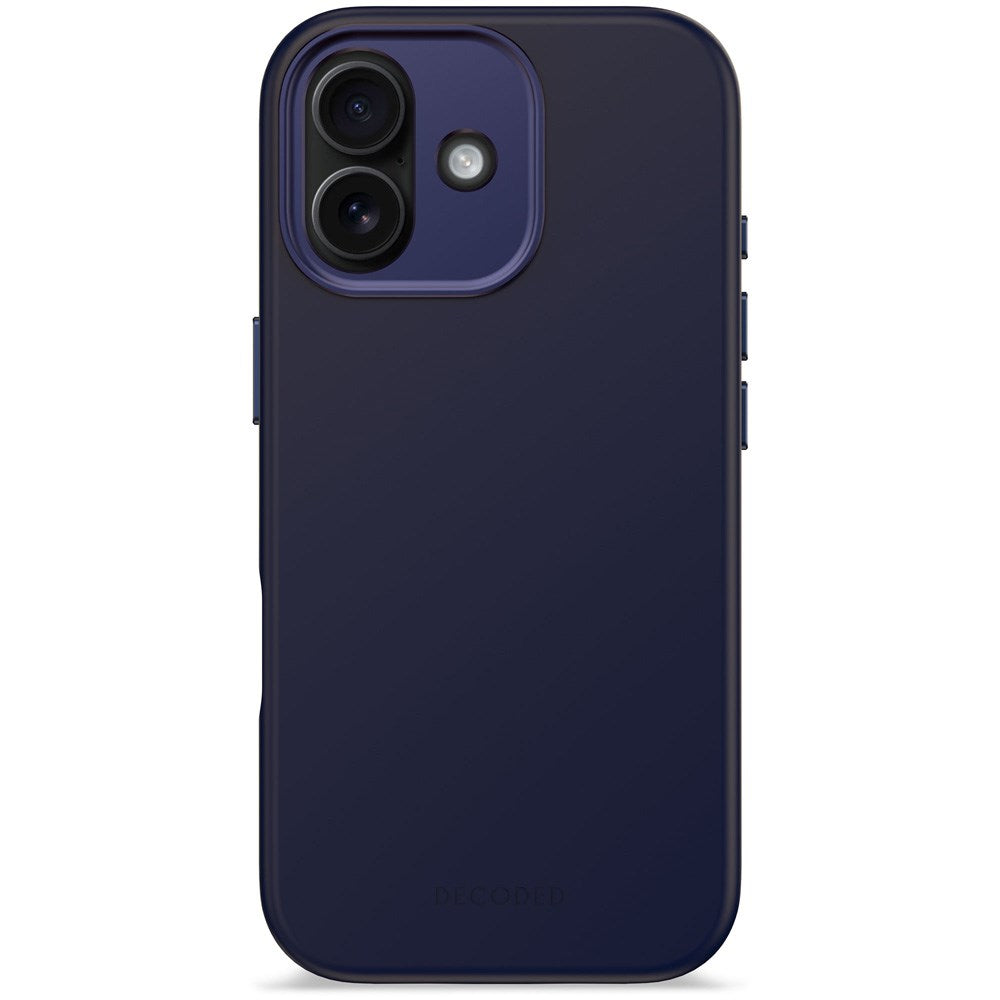Decoded iPhone 17 AntiMicrobial Silikon Deksel - MagSafe Kompatibel - True Navy