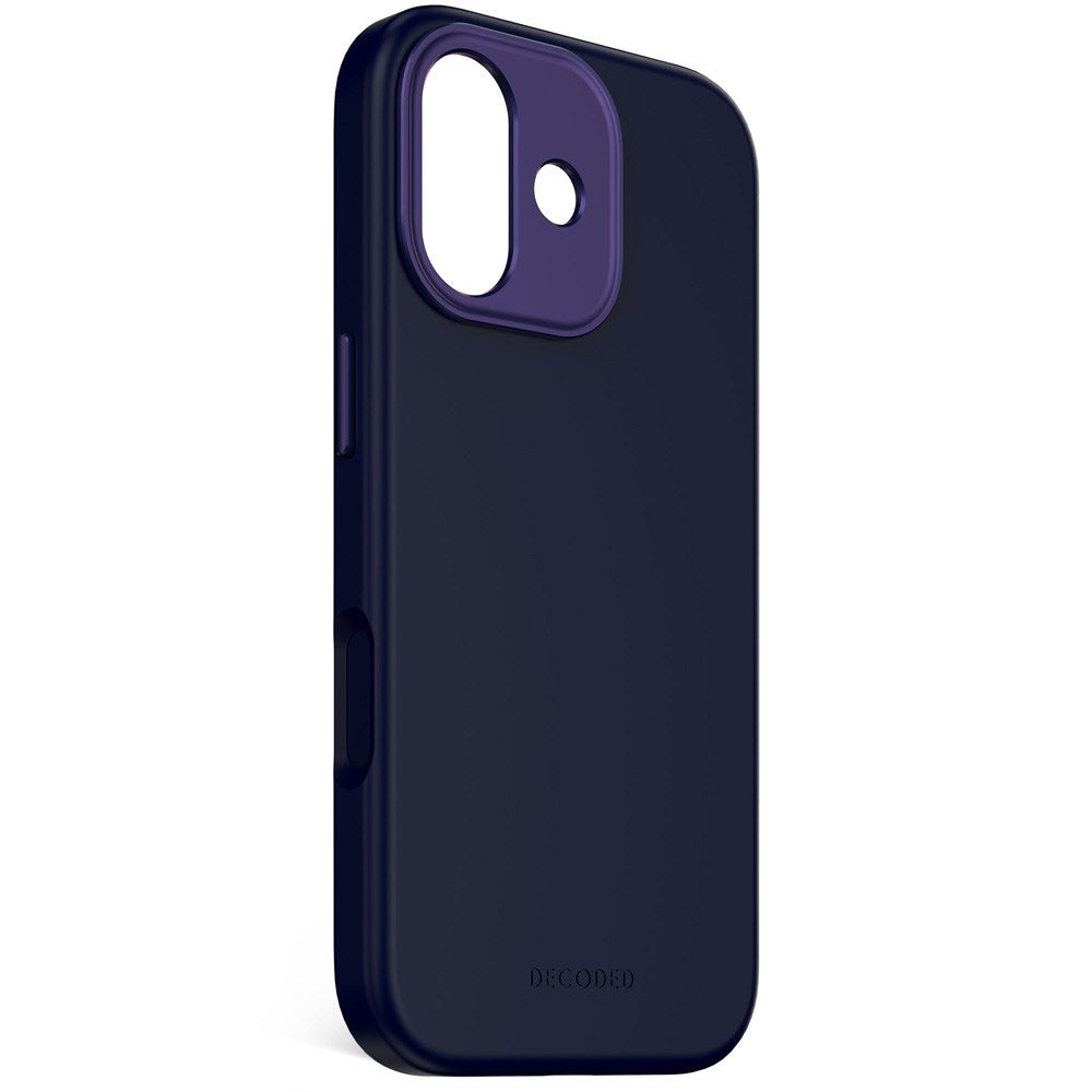 Decoded iPhone 17 AntiMicrobial Silikon Deksel - MagSafe Kompatibel - True Navy
