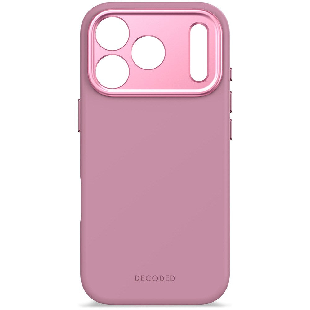 Decoded iPhone 17 Pro AntiMicrobial Silikon Deksel - MagSafe Kompatibel - Rosette