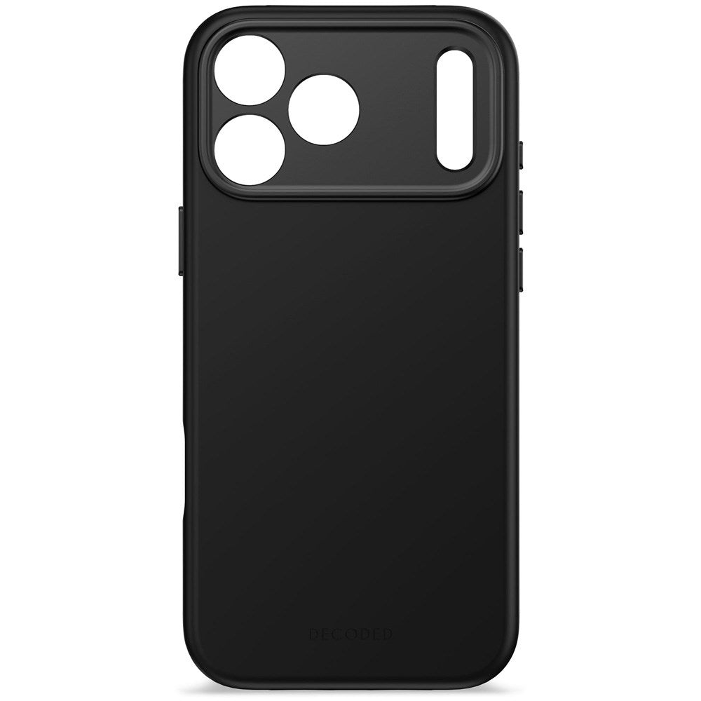 Decoded iPhone 17 Pro Max AntiMicrobial Silikon Deksel - MagSafe Kompatibel - Phantom Black
