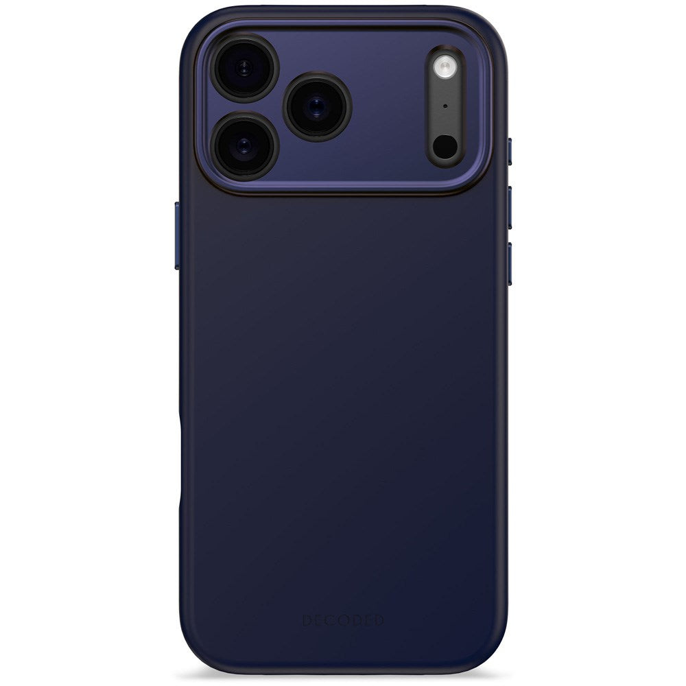 Decoded iPhone 17 Pro Max AntiMicrobial Silikon Deksel - MagSafe Kompatibel - True Navy