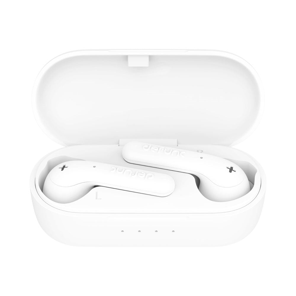 Defunc True Music Hybrid Trådløse Hodetelefoner - In-Ear - Hvit