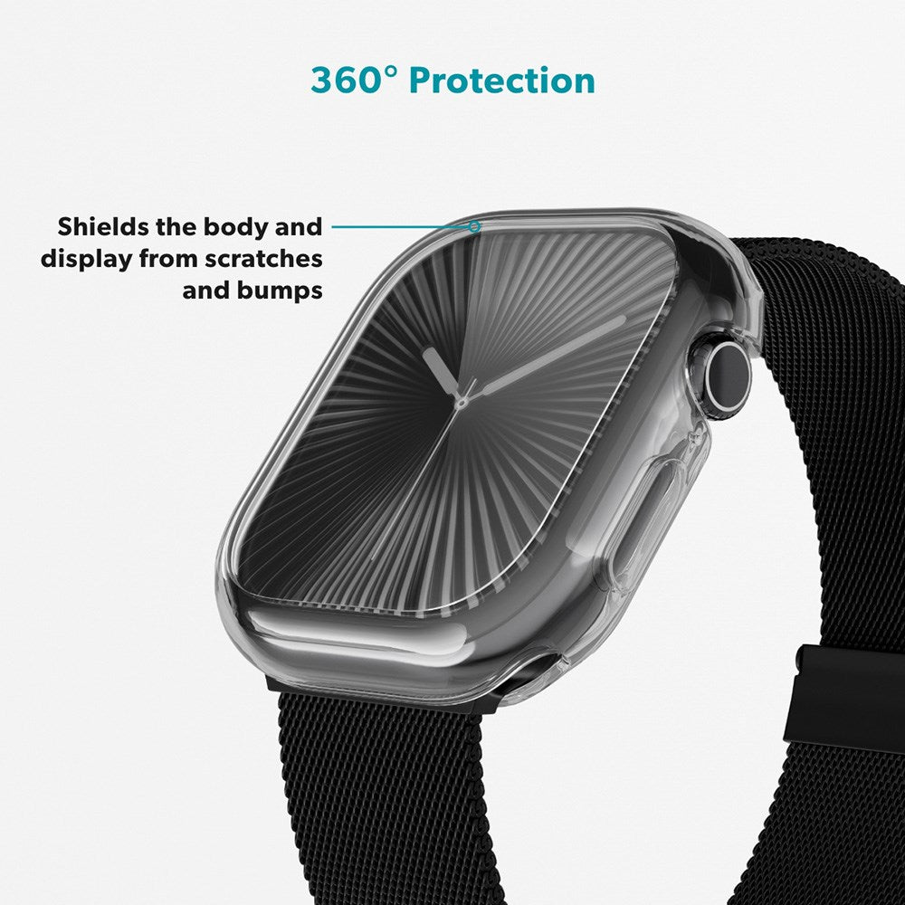 Epico Apple Watch 4/5/6/SE (40mm) Hero Case Fleksibelt Plastdeksel - Gjennomsiktig