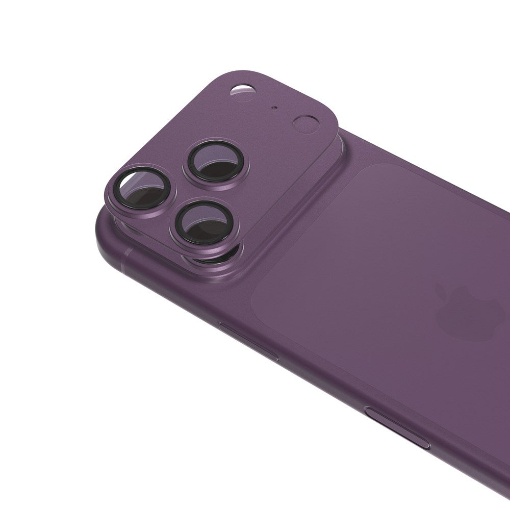 iPhone 18 Pro Max Epico Aluminium Kameralinsbeskyttelse - Lilla