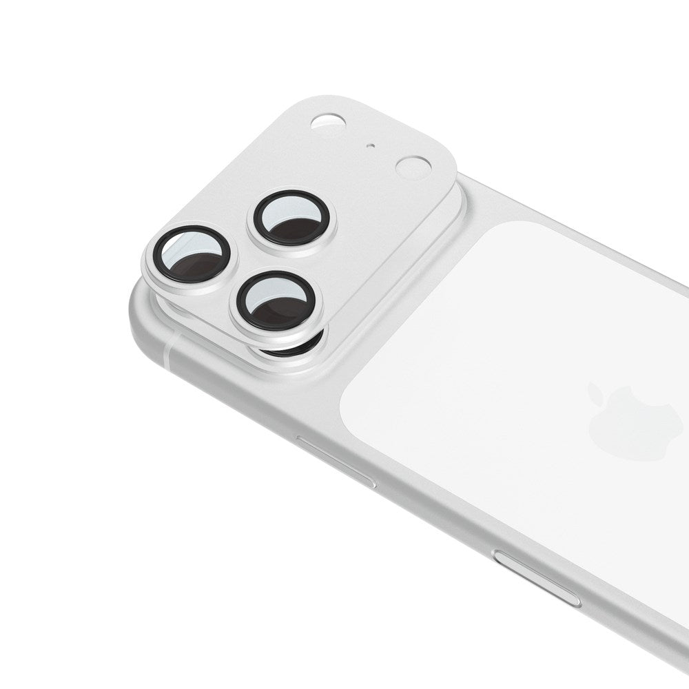 iPhone 18 Pro Max Epico Aluminium Kameralinsbeskyttelse - Sølv
