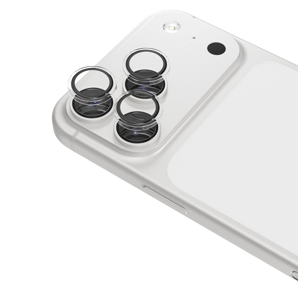 iPhone 18 Pro Epico Kameralinsbeskyttelse med Ettrinns Påføringsverktøy - Gjennomsiktig