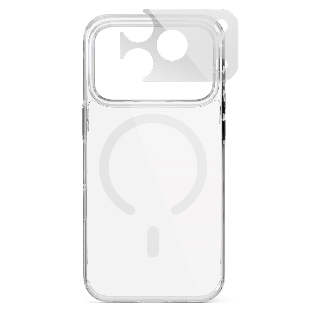 iPhone 18 Pro / 17 Pro Epico Hero Mag+ Deksel med Kamerabeskyttelse - MagSafe Kompatibel - Gjennomsiktig