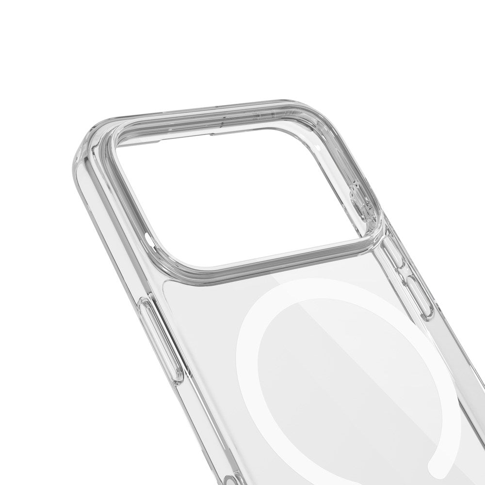 iPhone 18 Pro / 17 Pro Epico Hero Mag+ Deksel med Kamerabeskyttelse - MagSafe Kompatibel - Gjennomsiktig