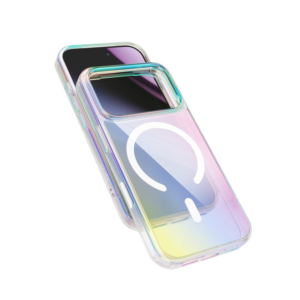 iPhone 18 Pro / 17 Pro Epico Holographic Hero Mag+ Deksel m. Kamerabeskyttelse - MagSafe Kompatibel - Holographic
