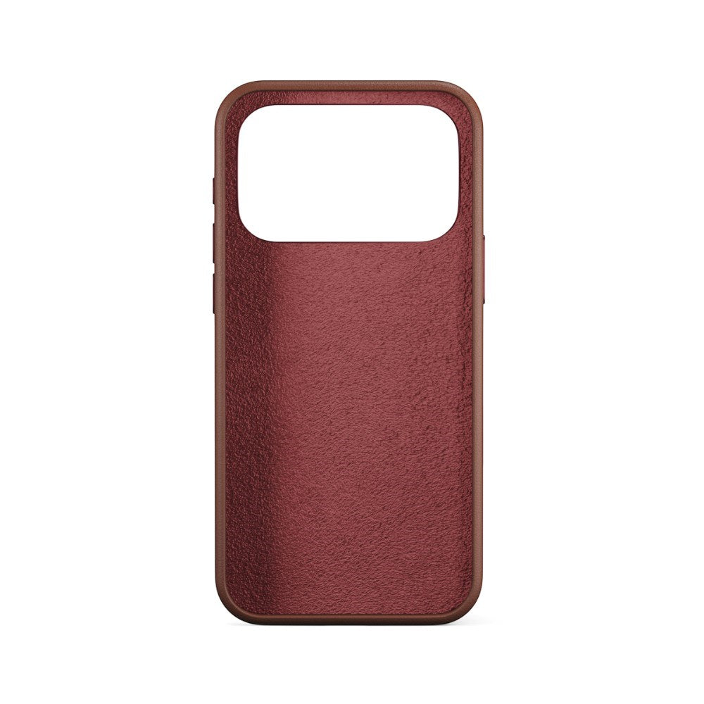 iPhone 18 Pro / 17 Pro Epico Leather Pro Mag+ Deksel m. Kamerabeskyttelse - MagSafe Kompatibel - Brun