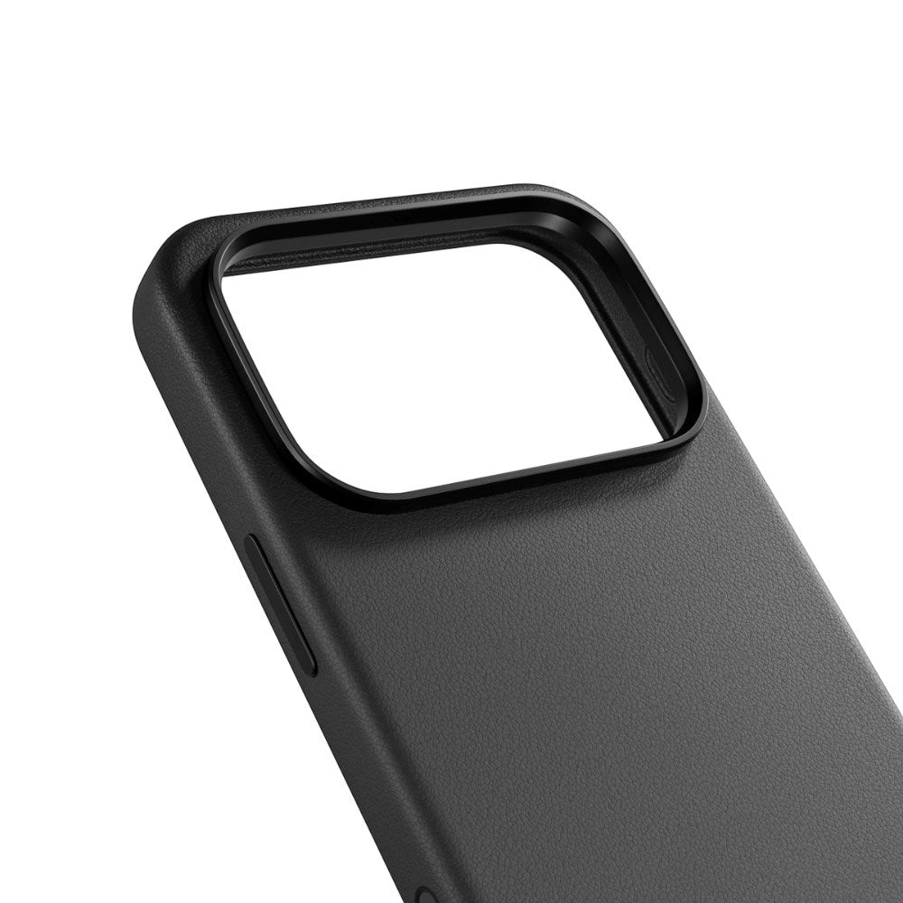 iPhone 18 Pro Max / 17 Pro Max Epico Leather Pro Mag+ Deksel m. Kamerabeskyttelse - MagSafe Kompatibel - Svart
