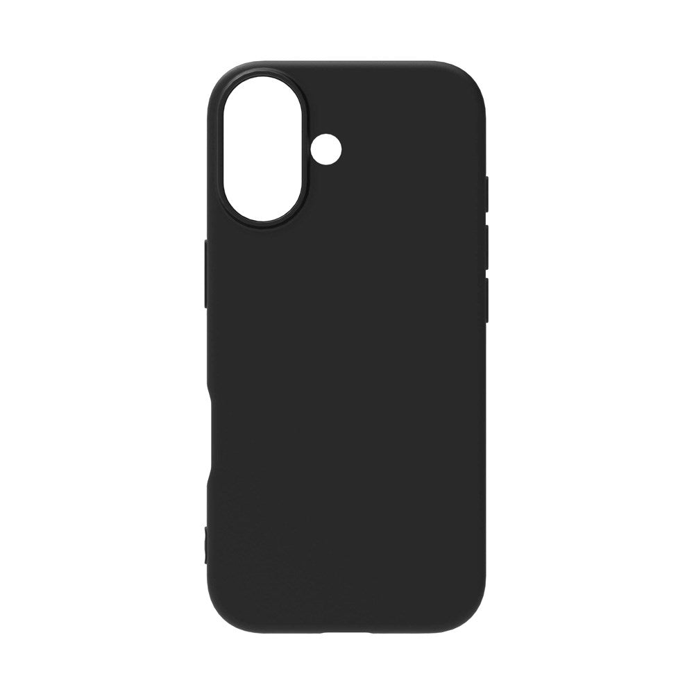 eSTUFF iPhone 17 INFINITE VIENNA Fleksibelt Plast Deksel - 100% Resirkulert Plast - Svart