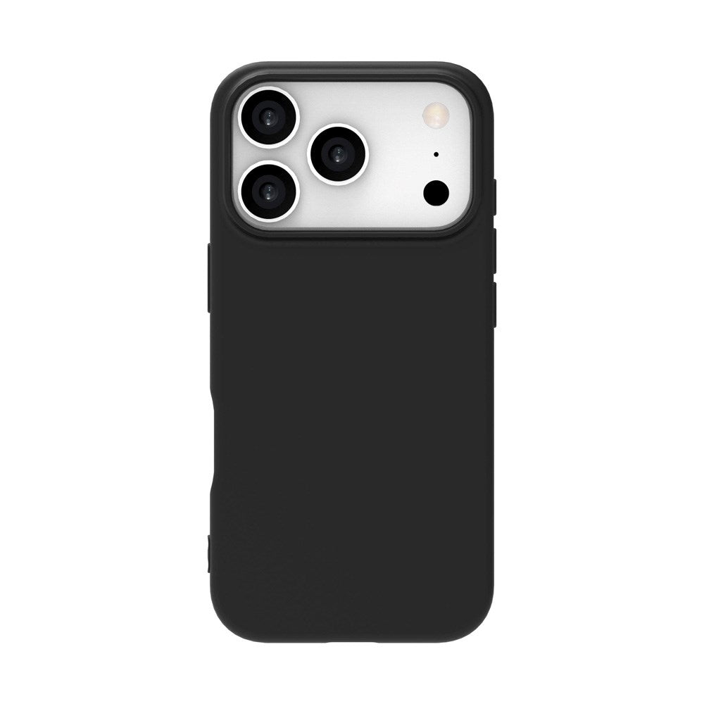 eSTUFF iPhone 17 Pro INFINITE VIENNA Fleksibelt Plast Deksel - 100% Resirkulert Plast - Svart