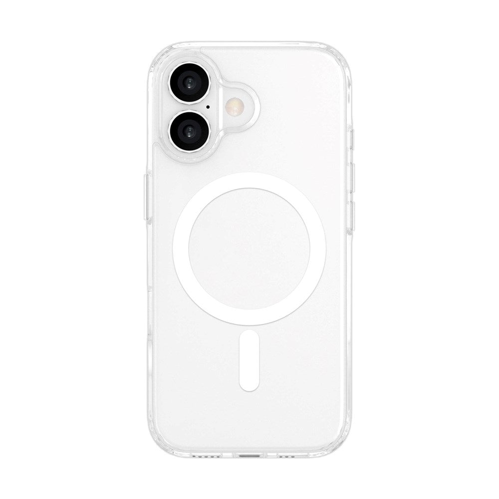 eSTUFF iPhone 17 INFINITE OSLO Hybrid Plast Deksel - MagSafe Kompatibel - Gjennomsiktig