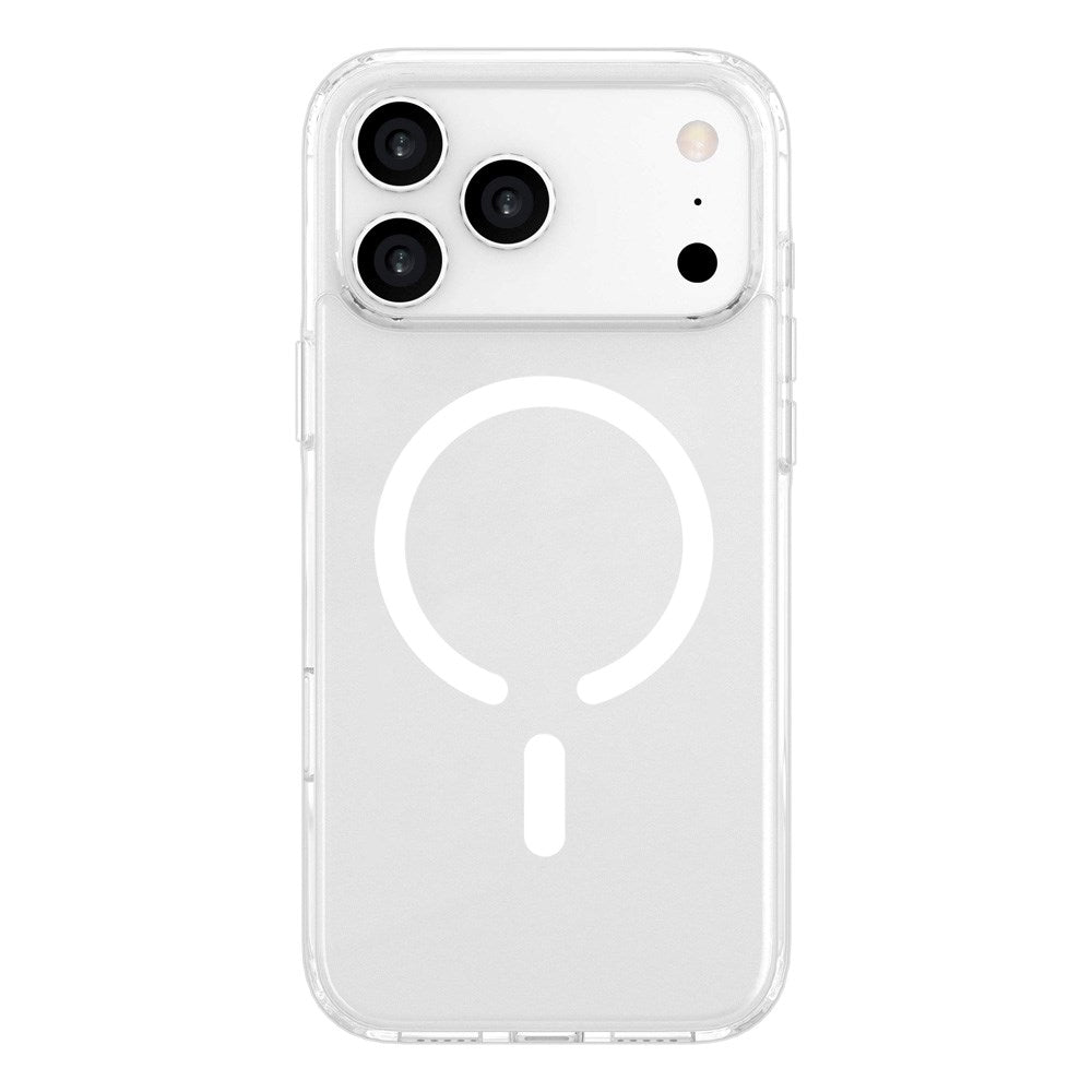 eSTUFF iPhone 17 Pro Max INFINITE OSLO Hybrid Plast Deksel - MagSafe Kompatibel - Gjennomsiktig