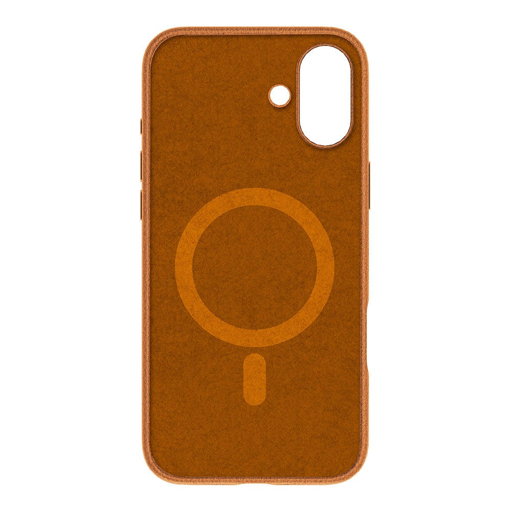eSTUFF iPhone 16 INFINITE VENICE Skinndekket Plastdeksel - MagSafe-Kompatibel - Brun