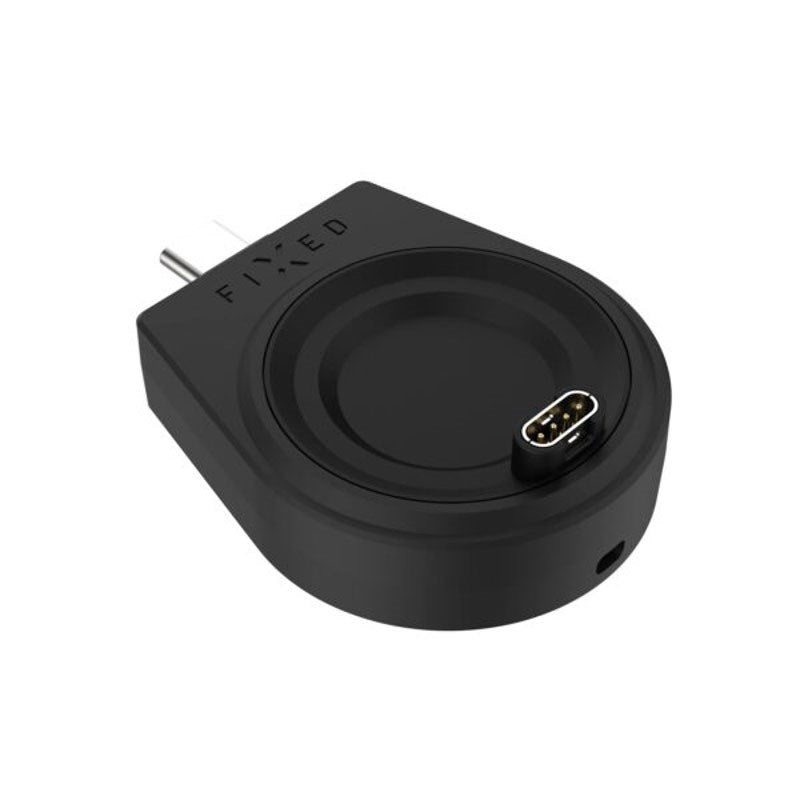 Fixed Trådløs USB-C Lader til Garmin Smartwatch – Svart